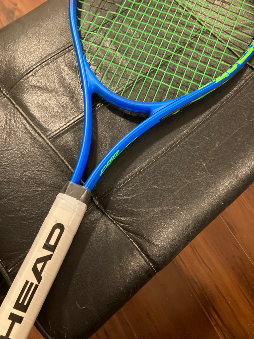 HEAD Tennis Racquet - Blue and Green