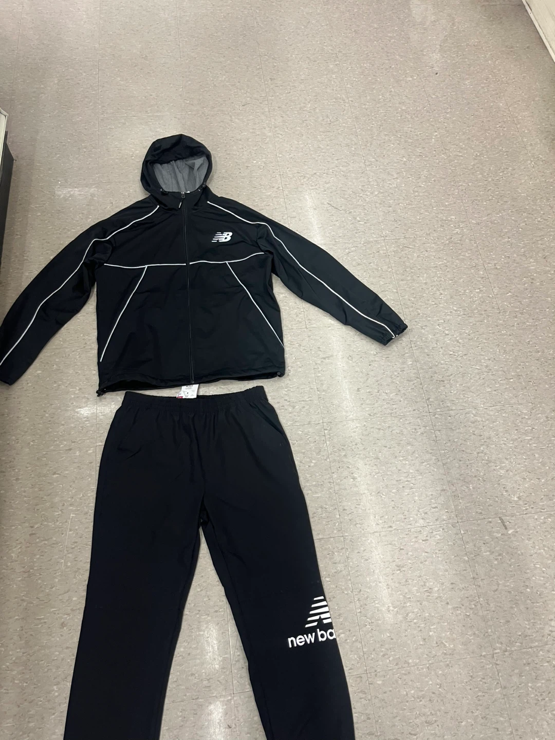 New Balance Black reflective Tracksuit - photo 2
