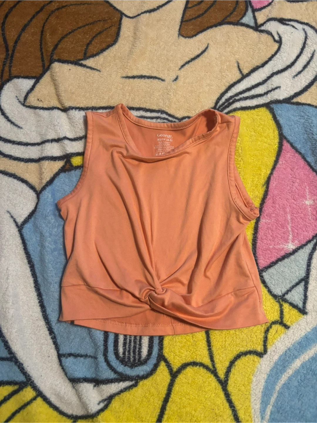 Girls 4-5 crop top