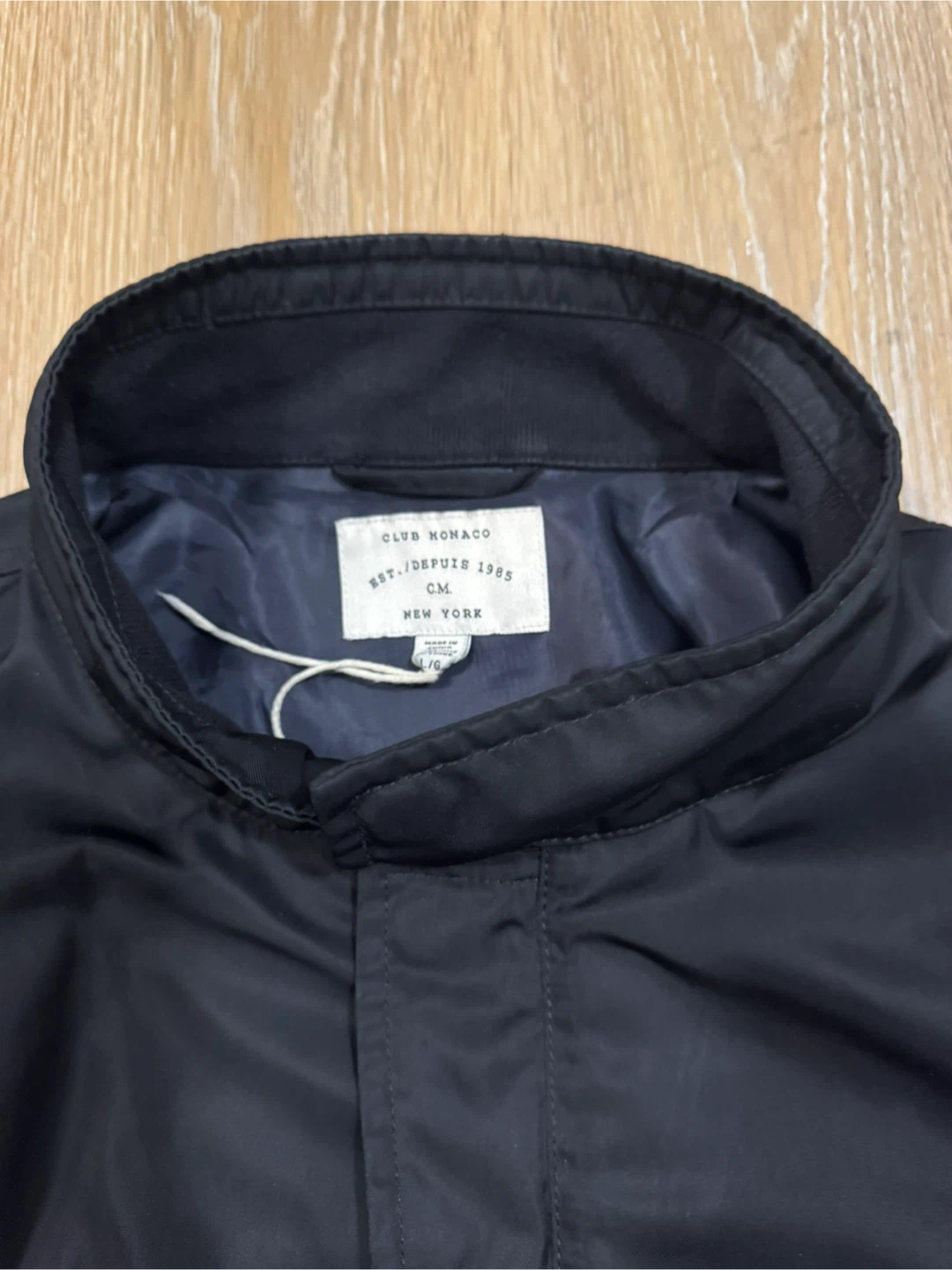Club Monaco Men Black Jacket Size Large - photo 2