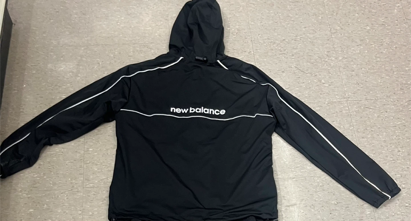 New Balance Hooded reflective windbreaker - photo 2