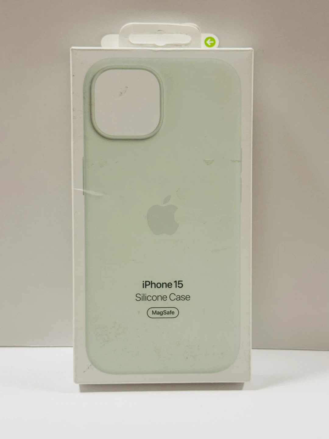 Apple iPhone 15 Silicone Case MagSafe - Soft Mint