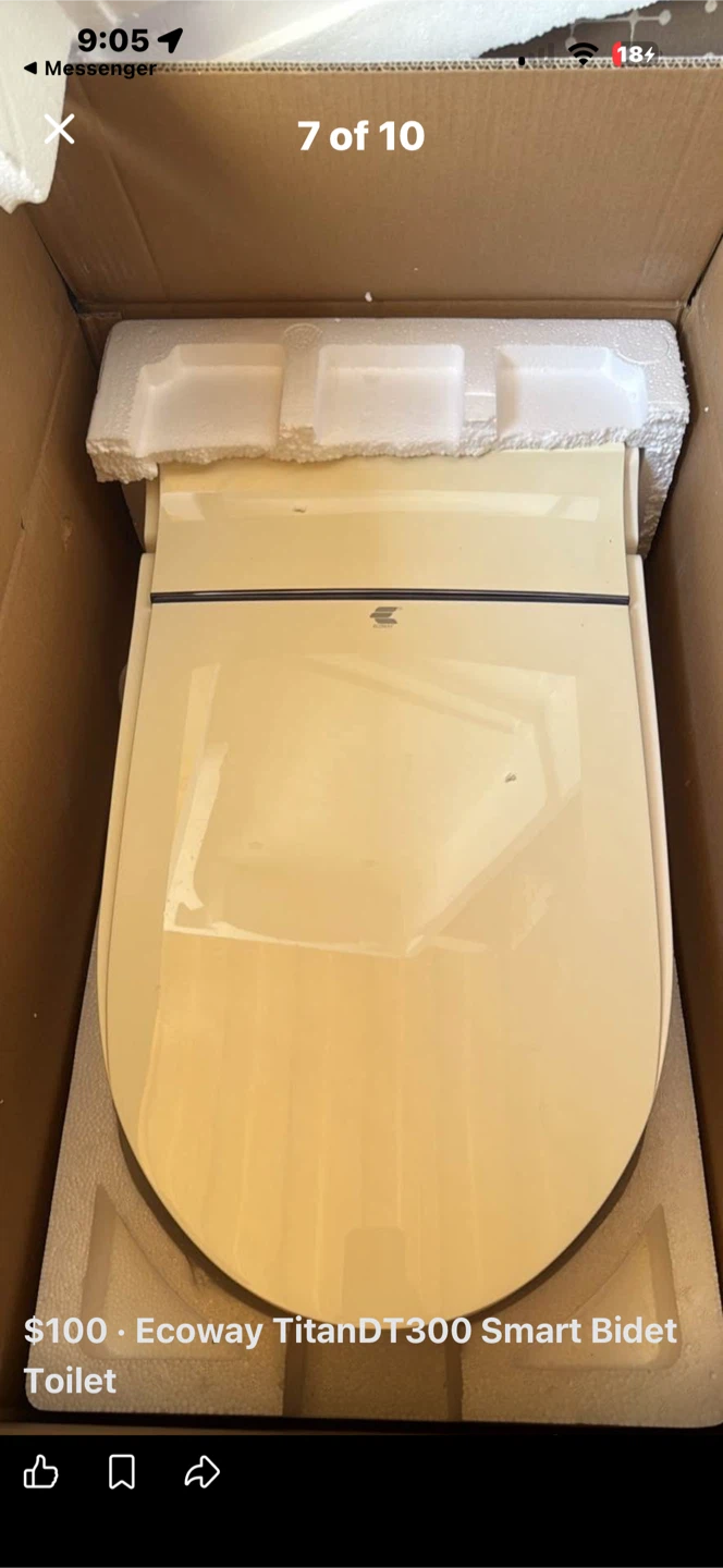 Ecoway TitanDT300 Smart Bidet Toilet - photo 2
