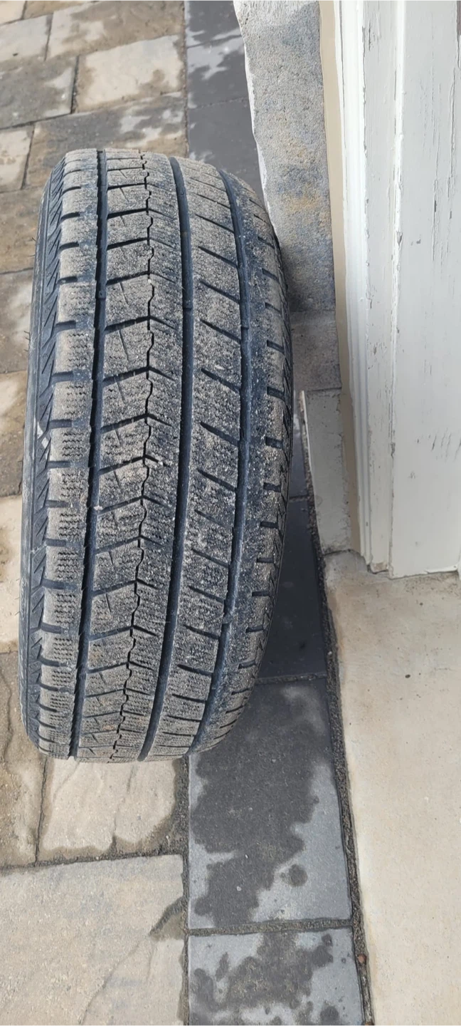 Used Winter Tire on Rim