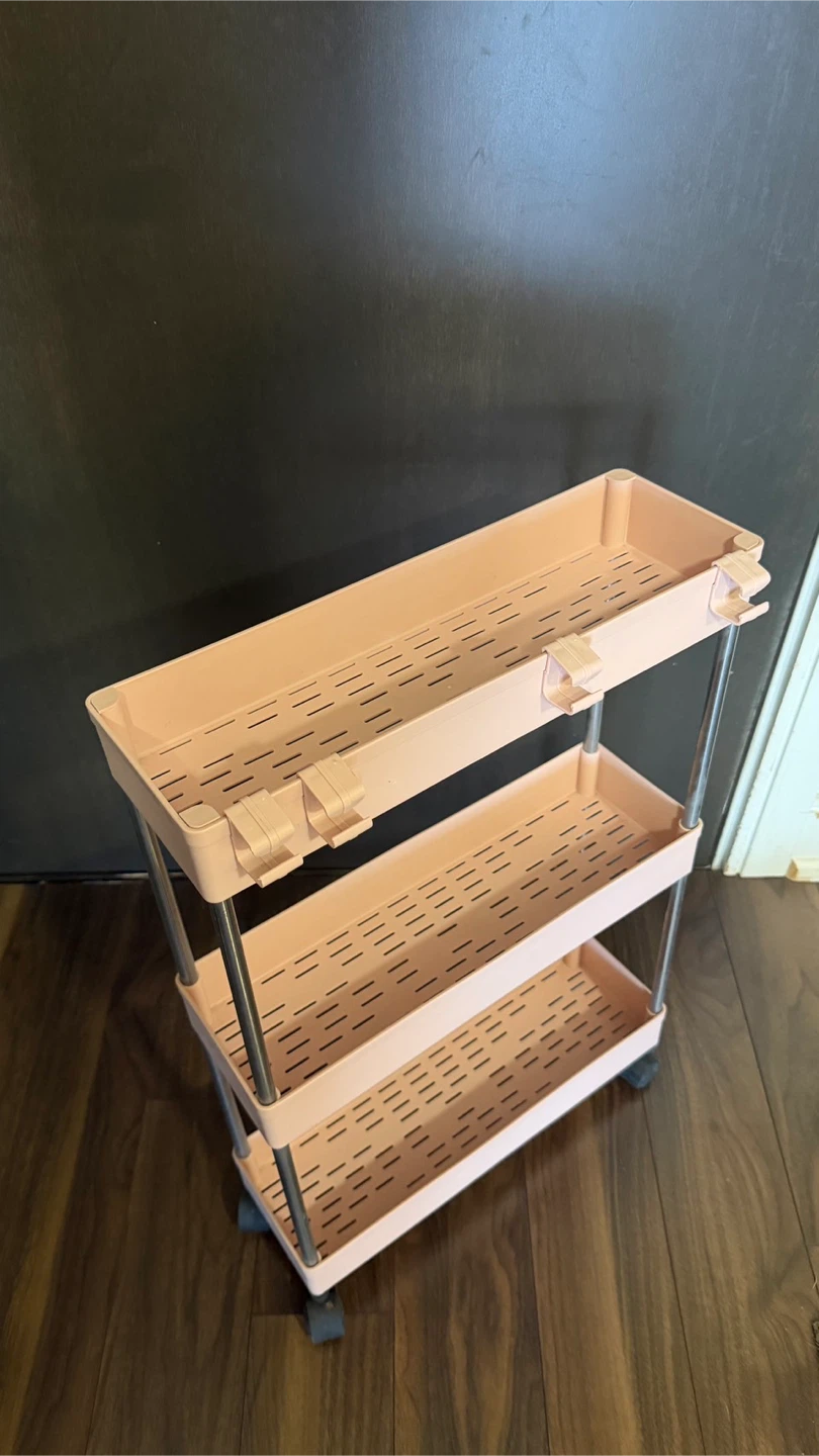 3-Tier Rolling Storage Cart