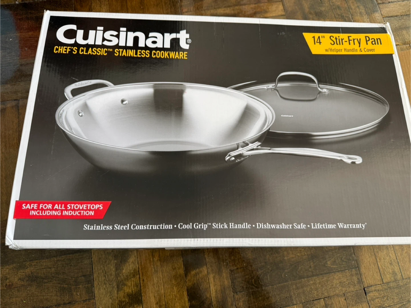 Cuisinart  14" Stir-Fry Pan with Cover