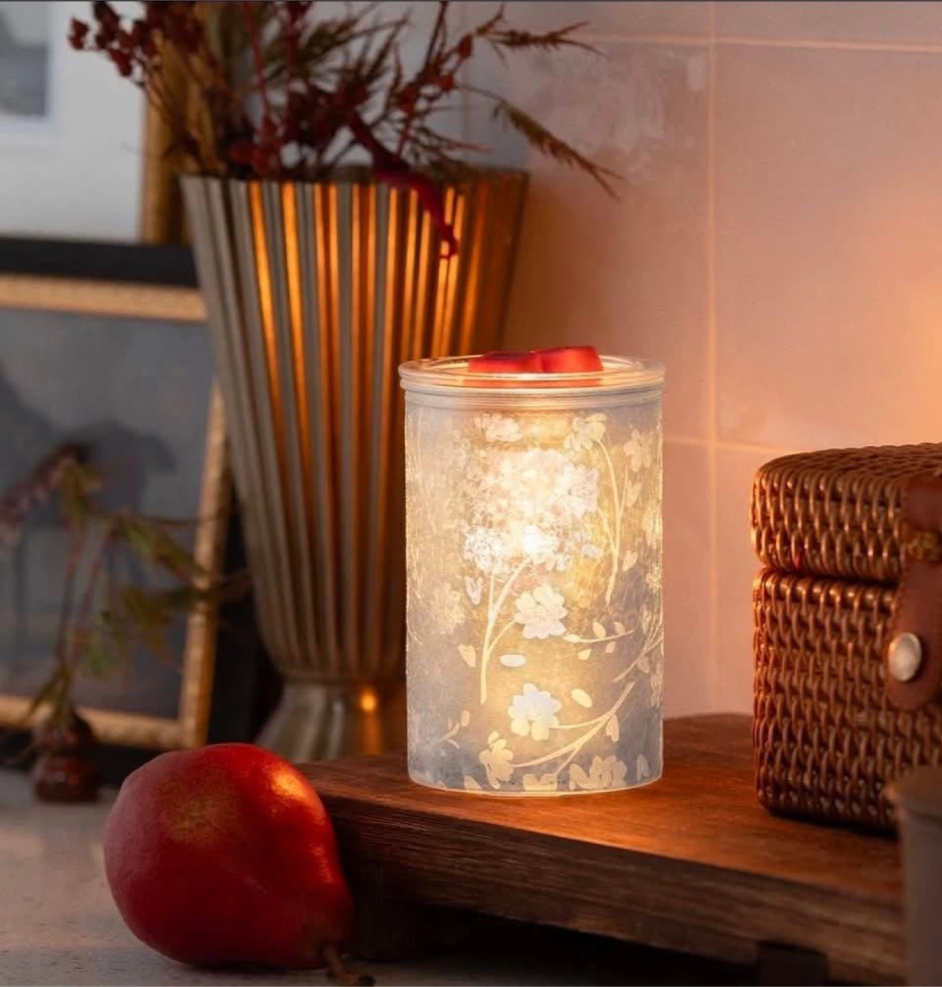 Scentsy Silver Stem Warmer
