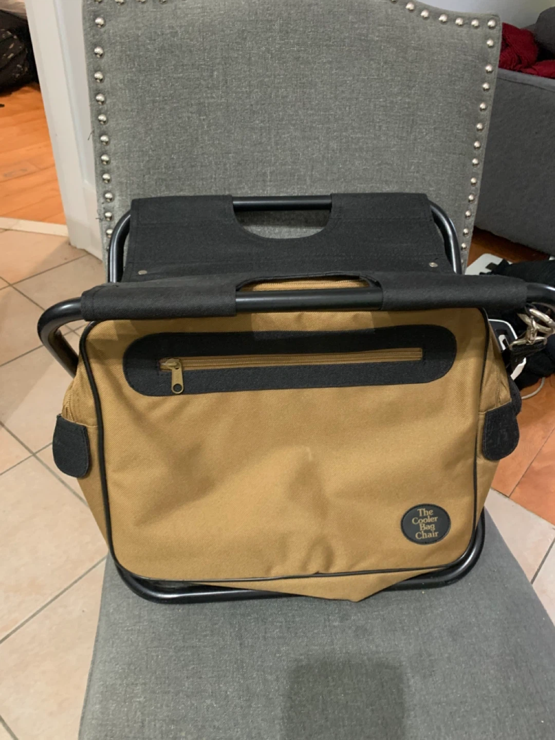 The Cooler Chair Portable Folding Seat