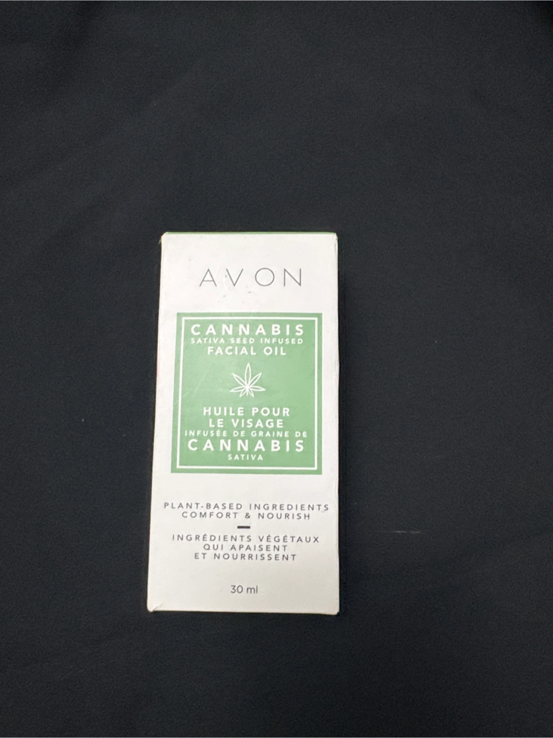 Avon Cannabis Sativa Seed Infused Facial Oil 30ml