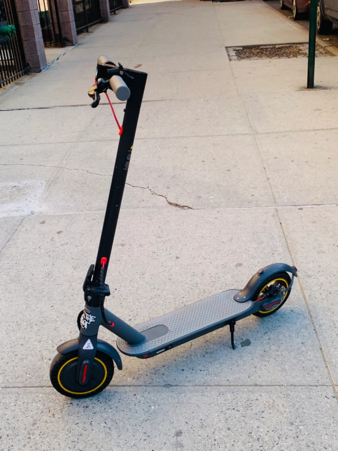 Electric scooter run fast - photo 5