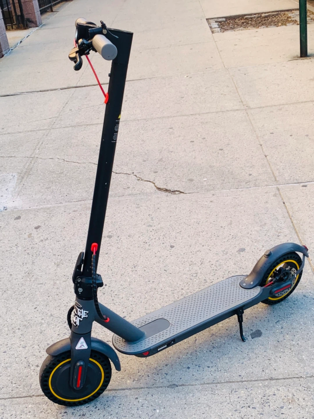 Electric scooter run fast - photo 2