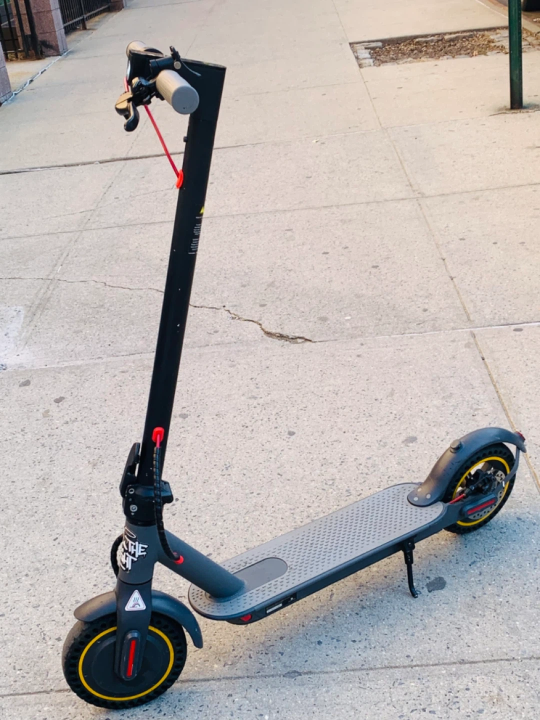 Electric scooter run fast - photo 4