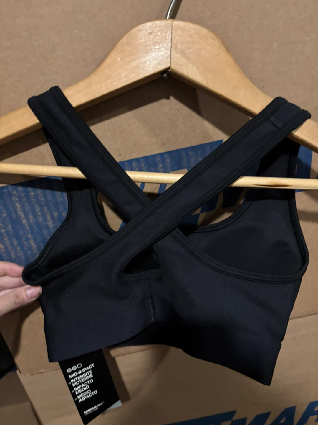 Under Armour Black Sports Bra XS/TP - photo 2