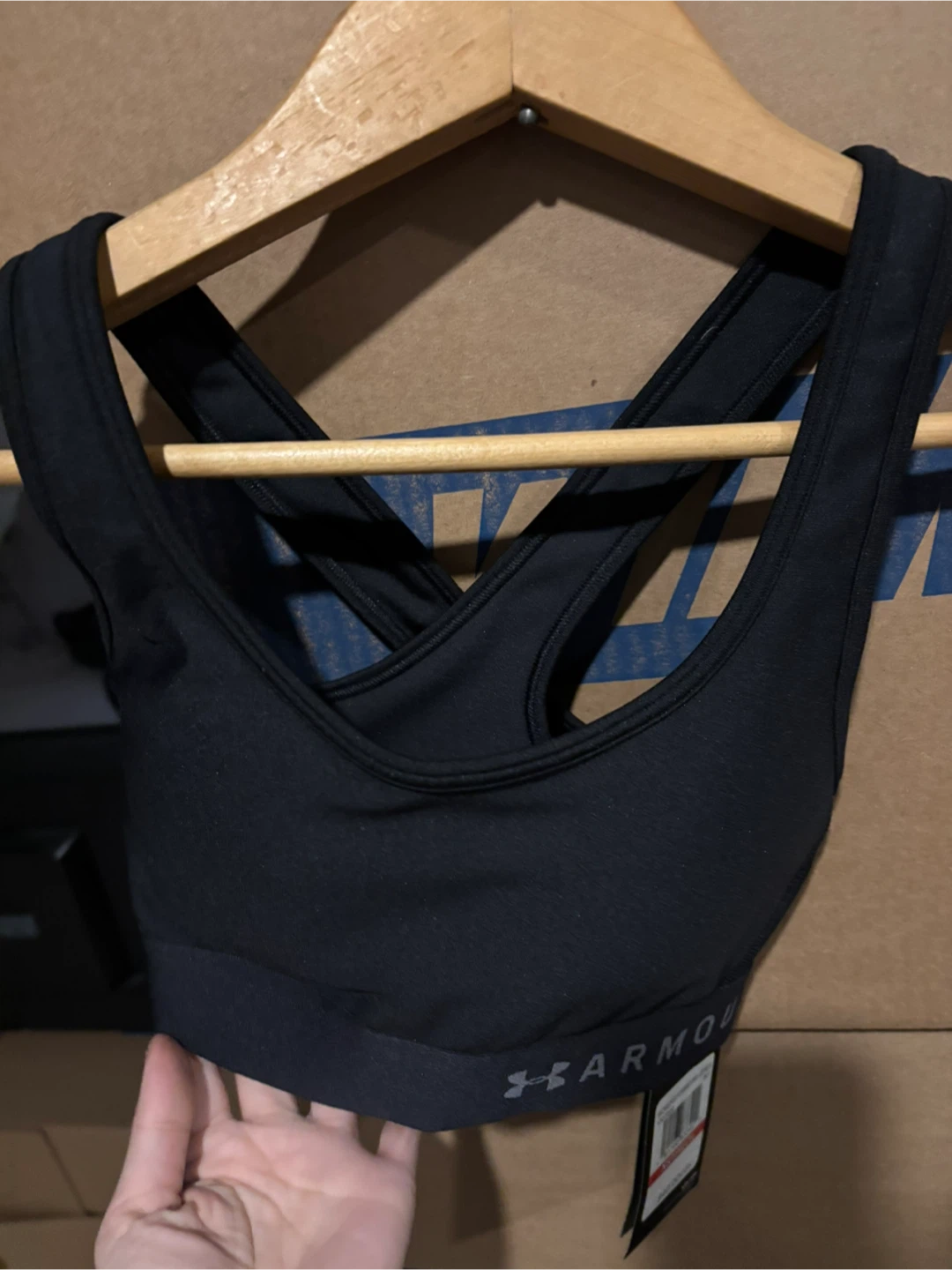Under Armour Black Sports Bra XS/TP