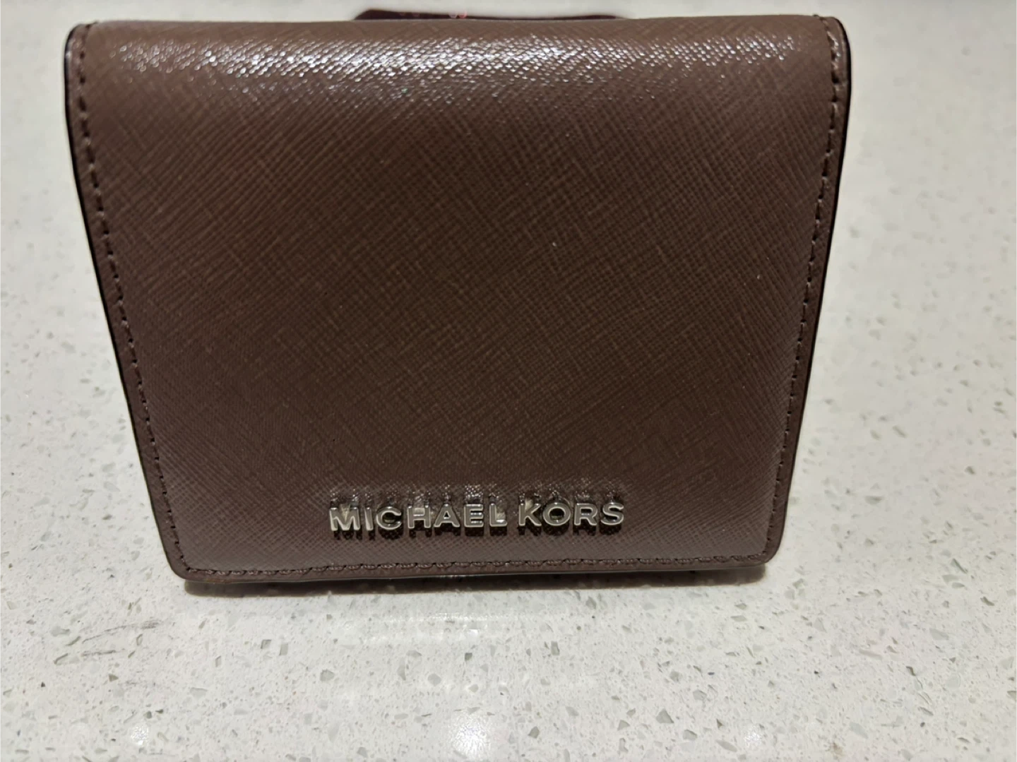 Michael Kors Leather Bi-Fold Wallet