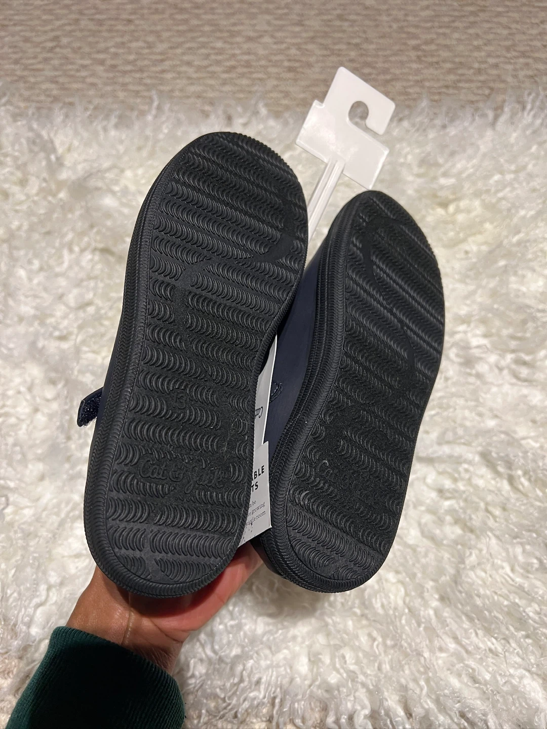 Cat & Jack Navy Mary Jane Shoes - Size 13 - photo 2