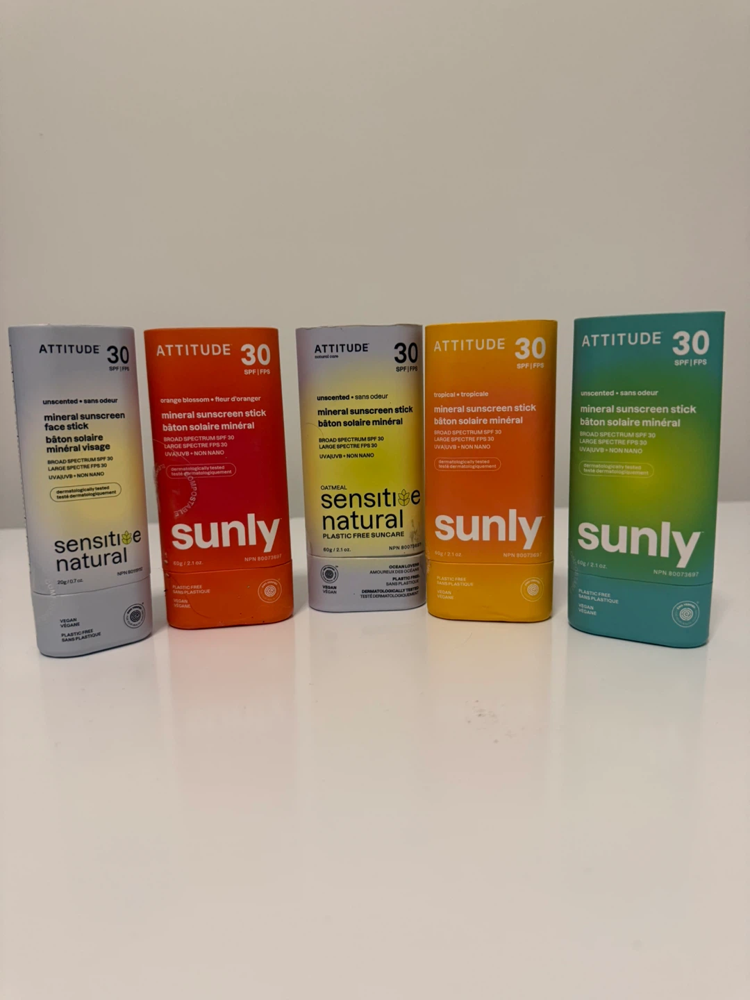 Attitude Sunly Mineral Sunscreen Stick SPF 30