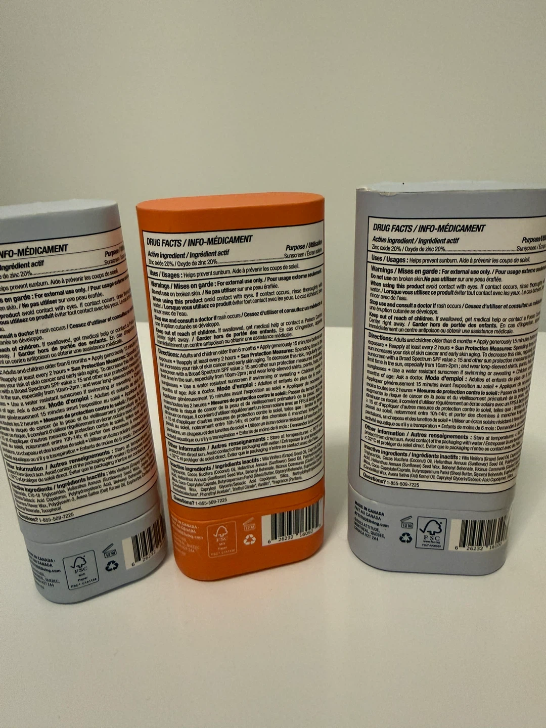 Attitude Sunly Mineral Sunscreen Stick SPF 30 - photo 2
