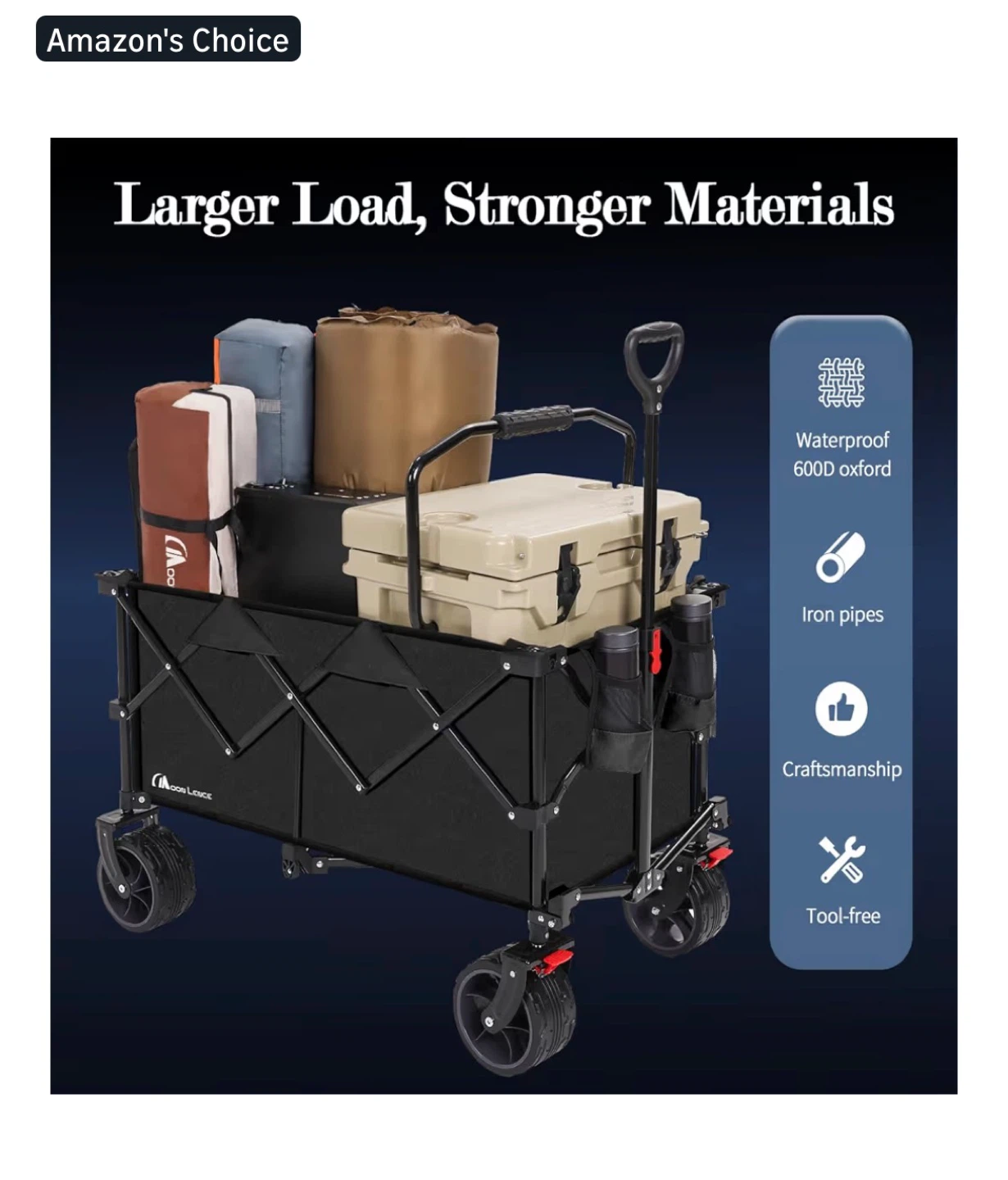 Moving Salefoldable wagon  (Like New / Excellent Condition) - photo 4
