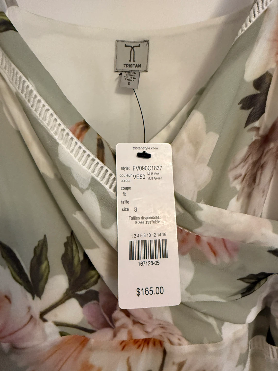Tristan Floral Maxi Dress - Size 8 - photo 4