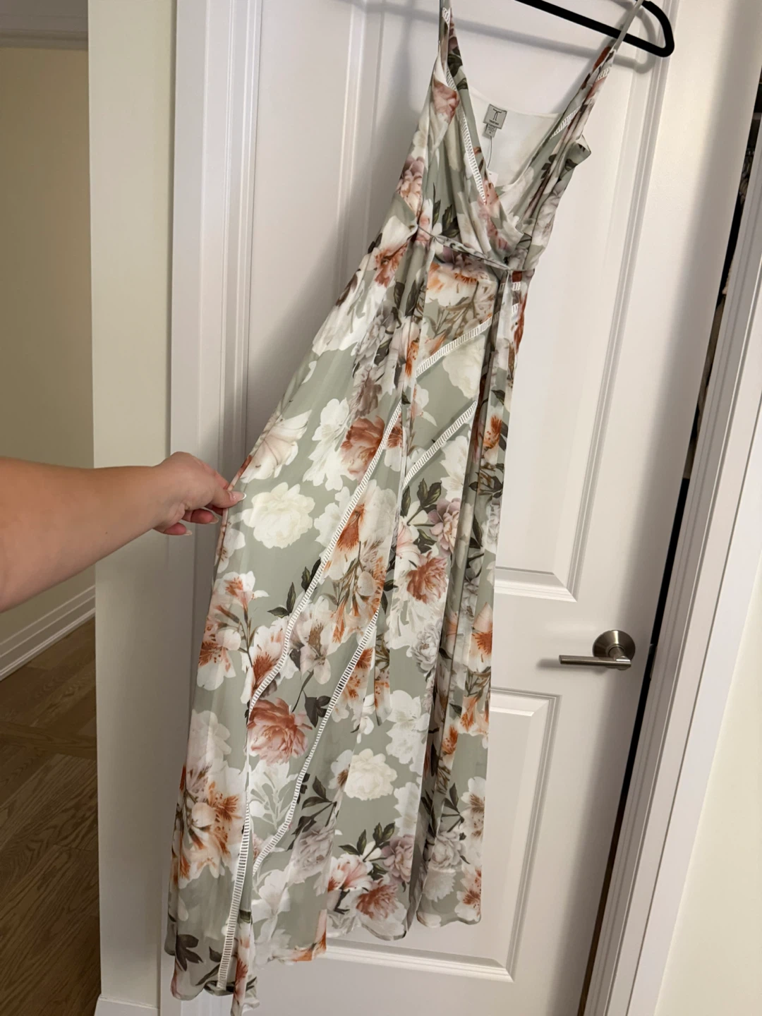 Tristan Floral Maxi Dress - Size 8 - photo 3