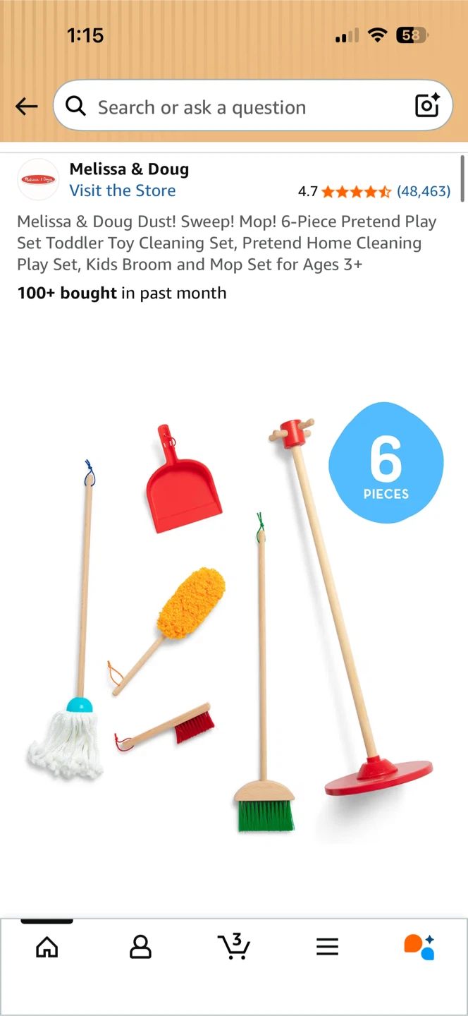 Melissa & Doug Dust! Sweep! Mop! Pretend Play - photo 2