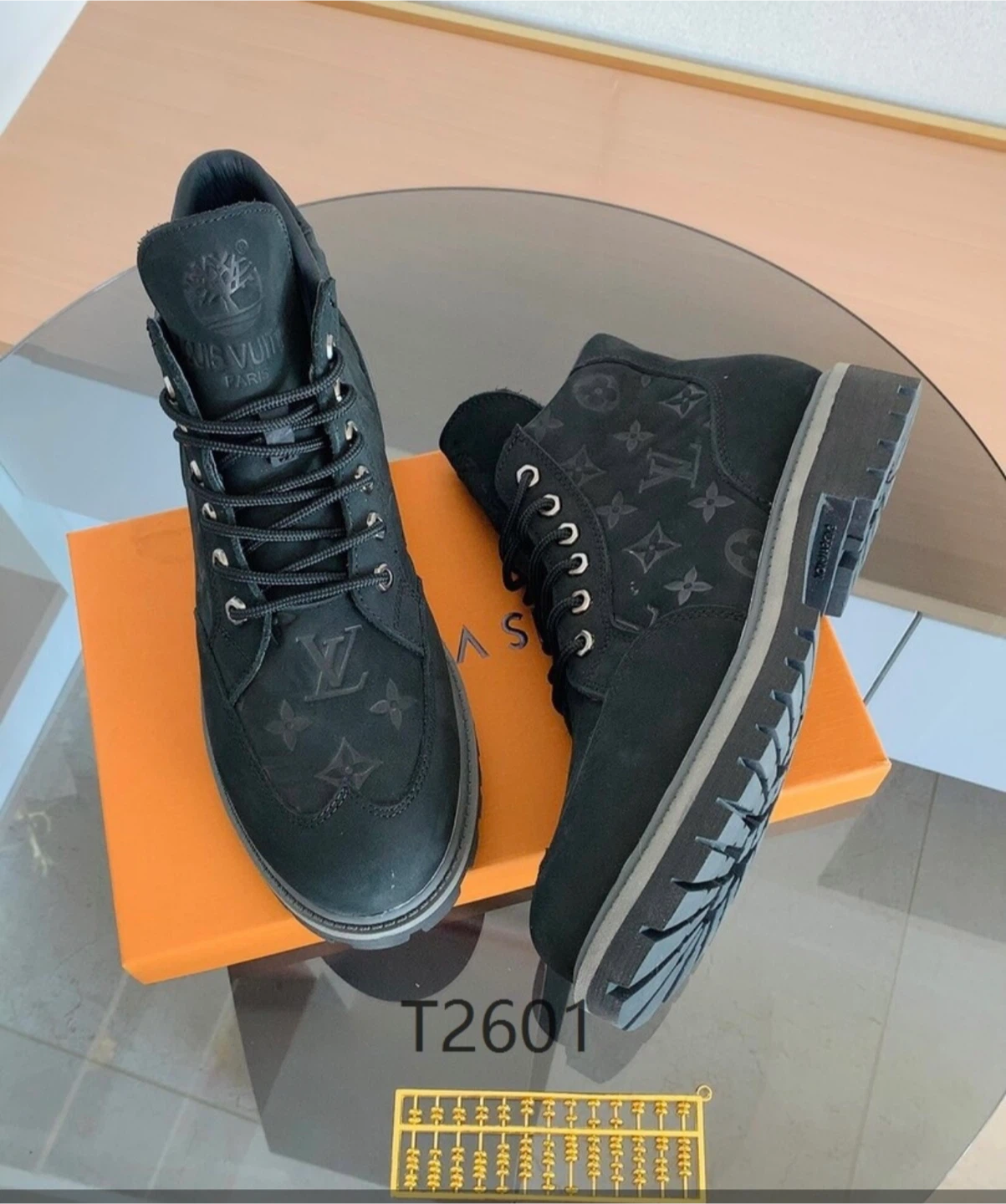 Louis Vuitton Black Monogram Ankle Boots - photo 4