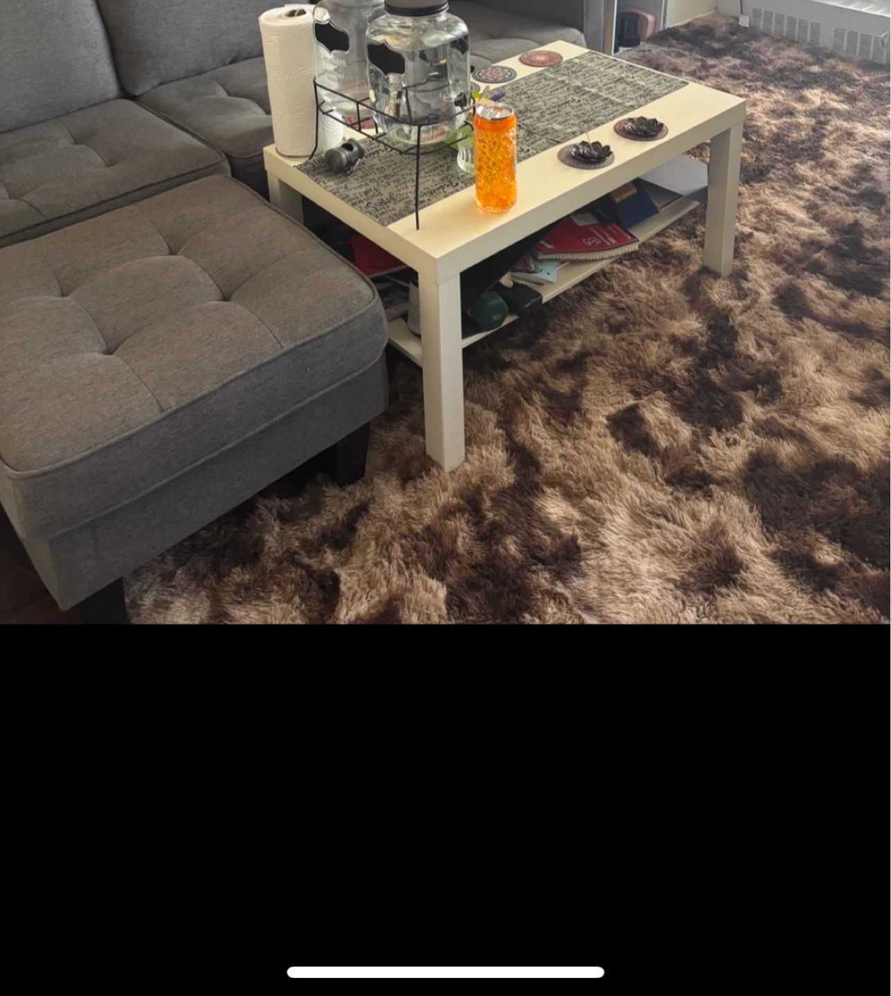 Brown carpet/rug 8X10