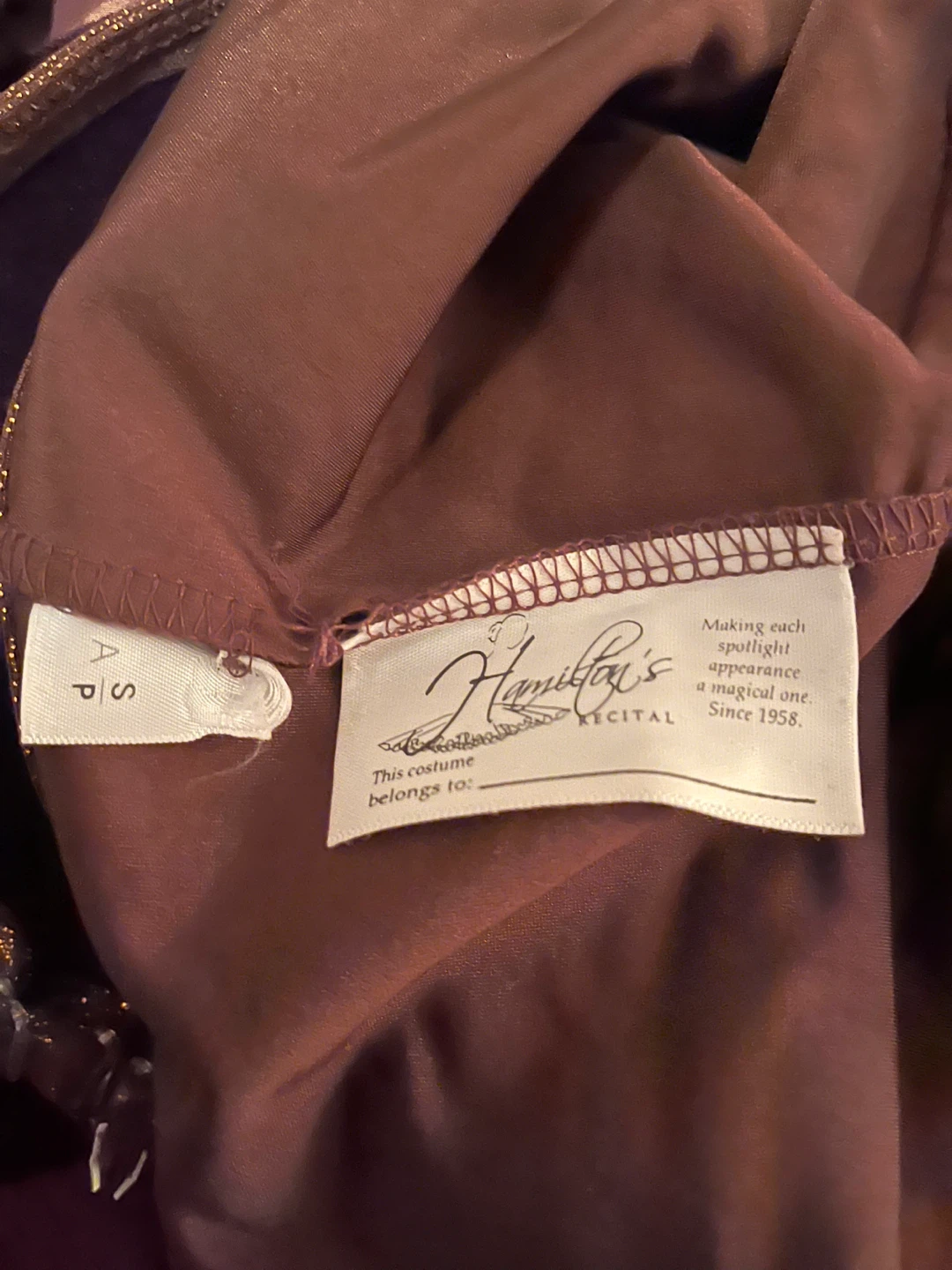 Hamilton's Recital Sparkly Leotard, Adult Small - photo 3