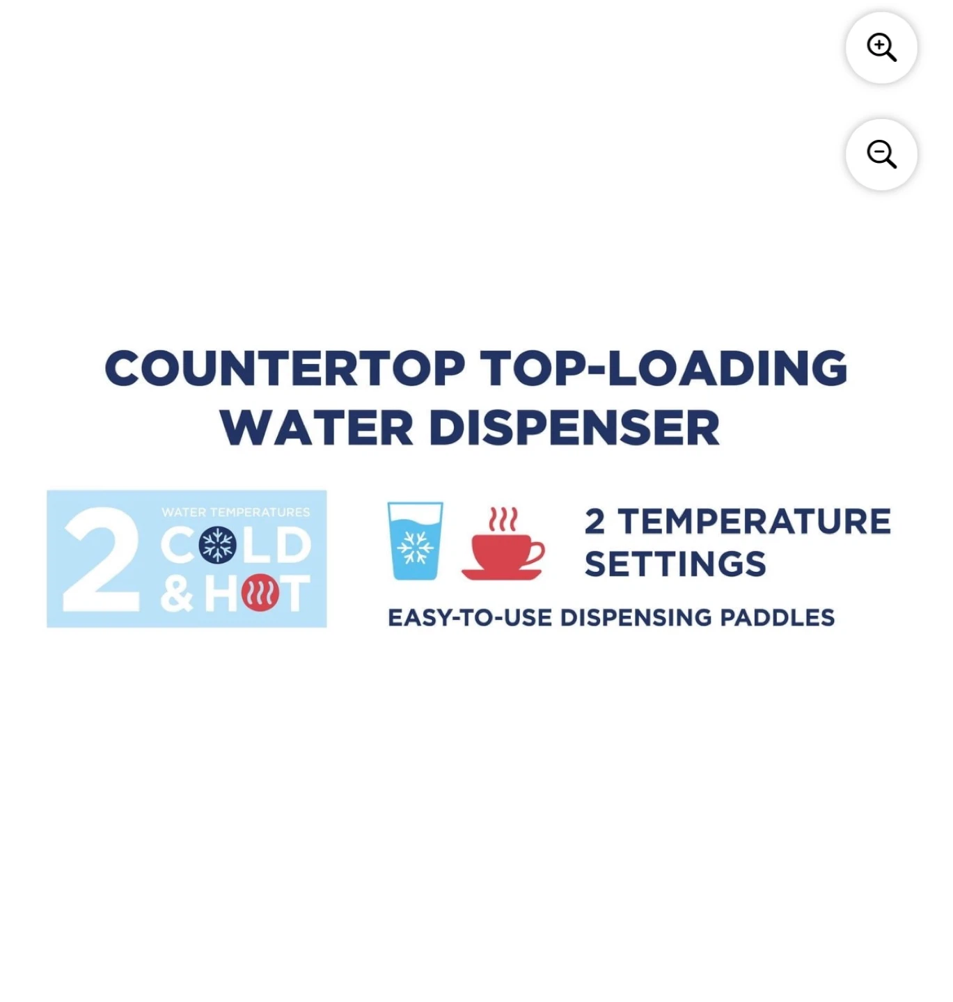 Westinghouse Countertop Top-Loading Water Dispenser (like new) - photo 4