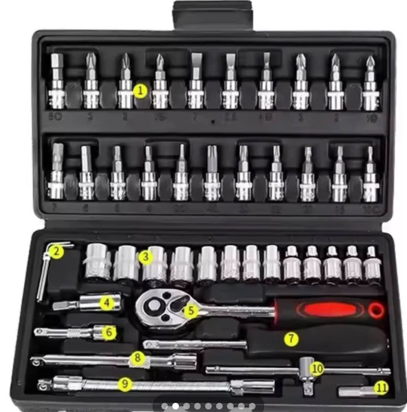 46-Piece Socket Wrench Set