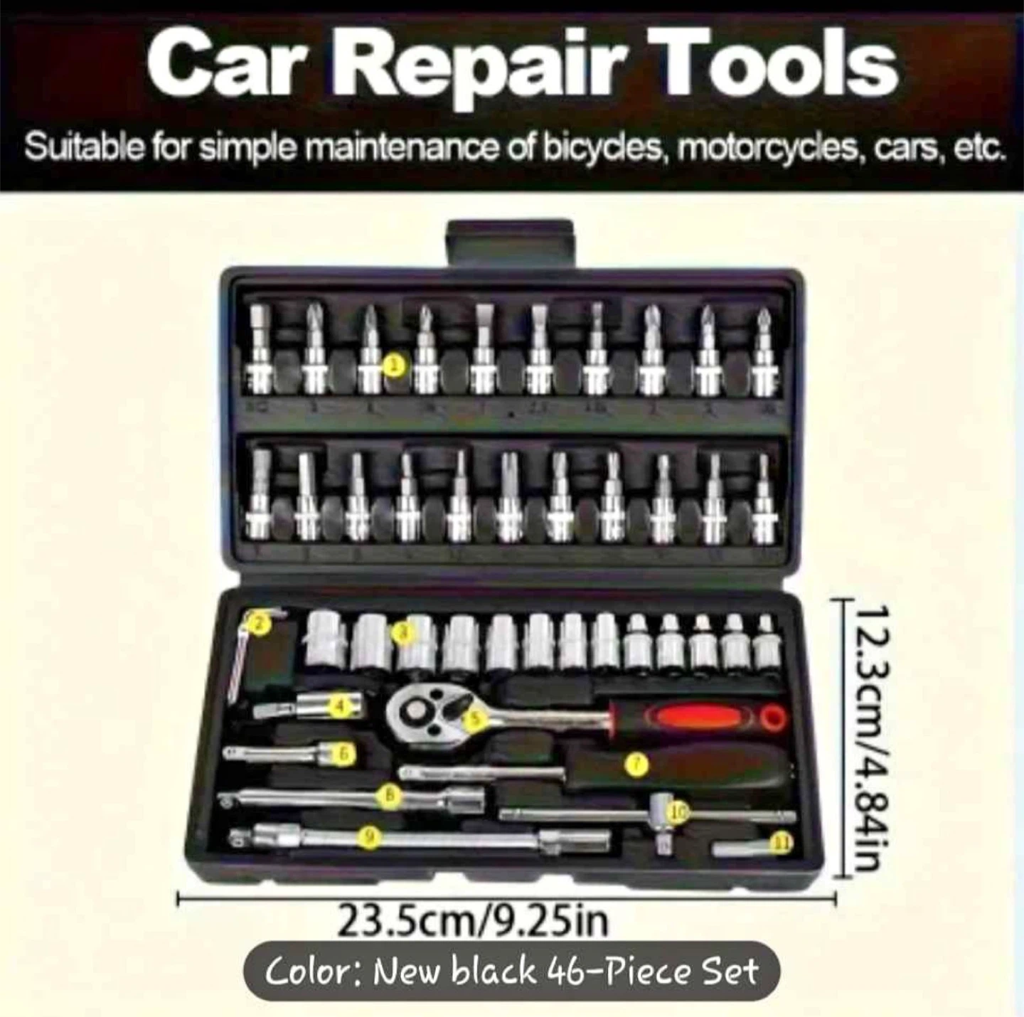 46-Piece Socket Wrench Set - photo 5