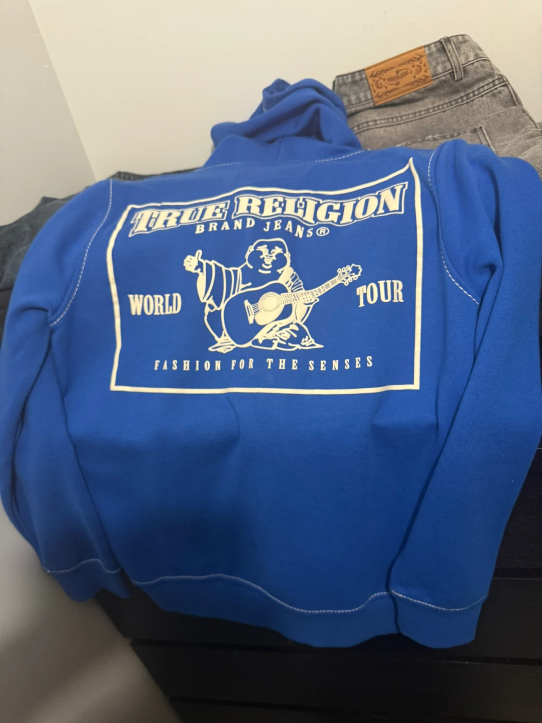 True Religion Brand Jeans World Tour Zip-Up Hoodie