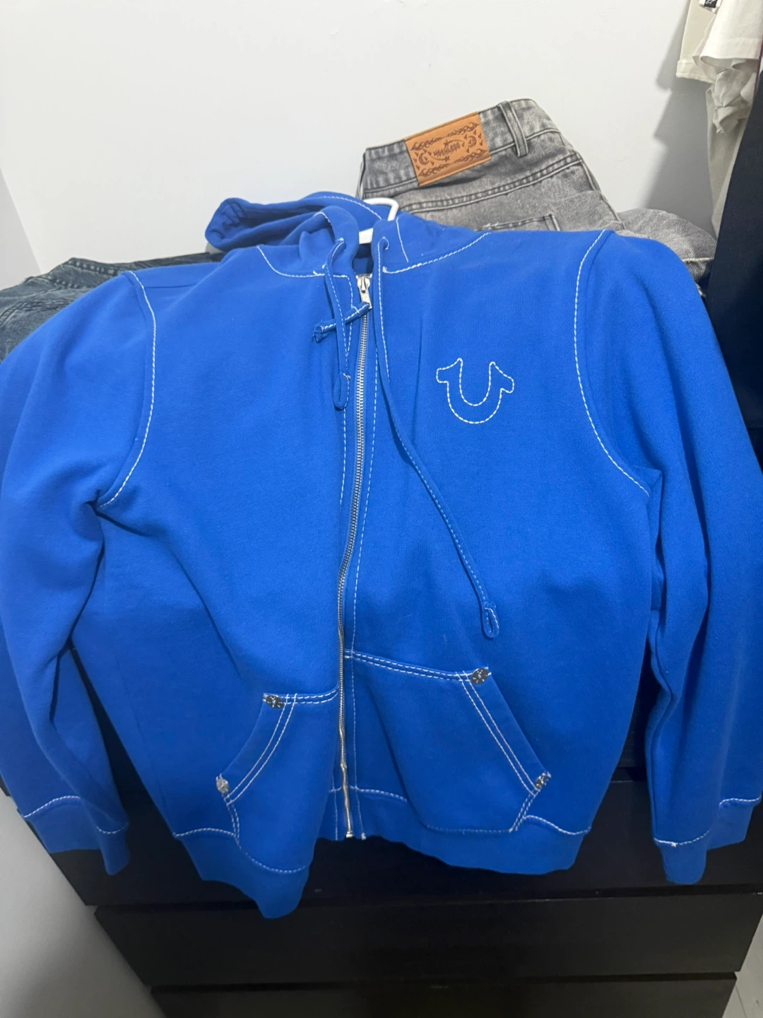 True Religion Brand Jeans World Tour Zip-Up Hoodie - photo 2