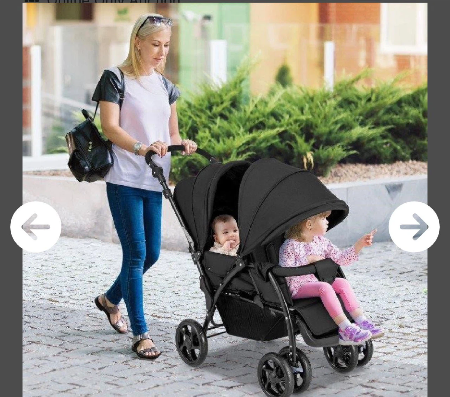 BabyJoy Double Stroller - photo 3