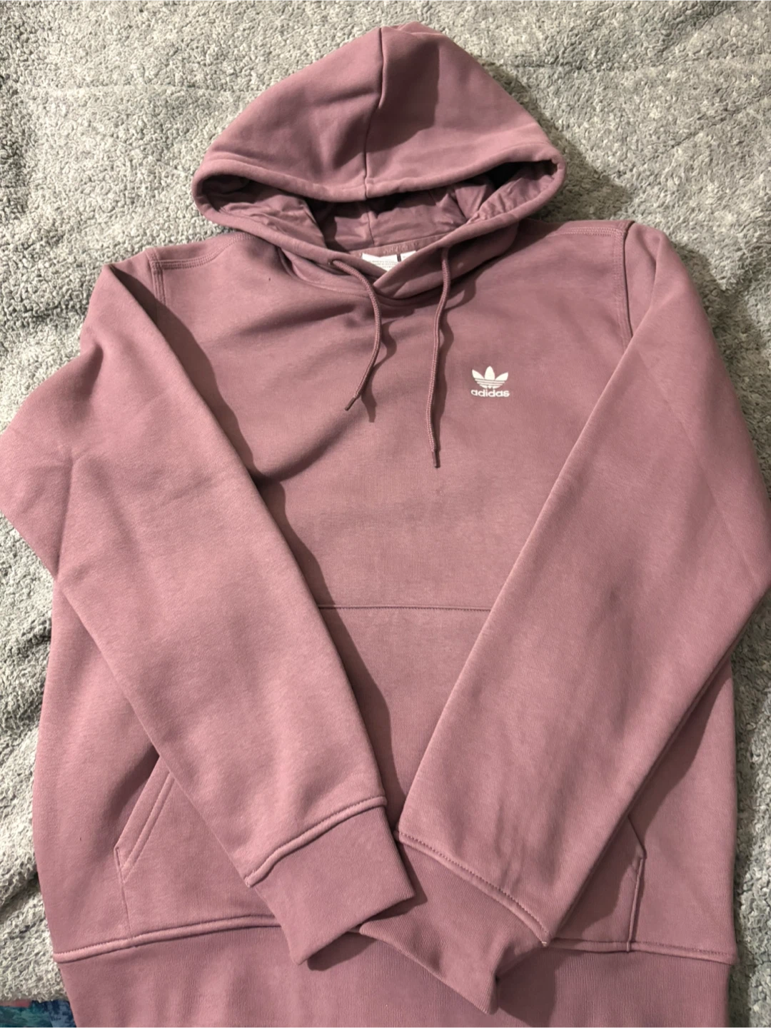 Adidas Trefoil Logo Hoodie - Size M