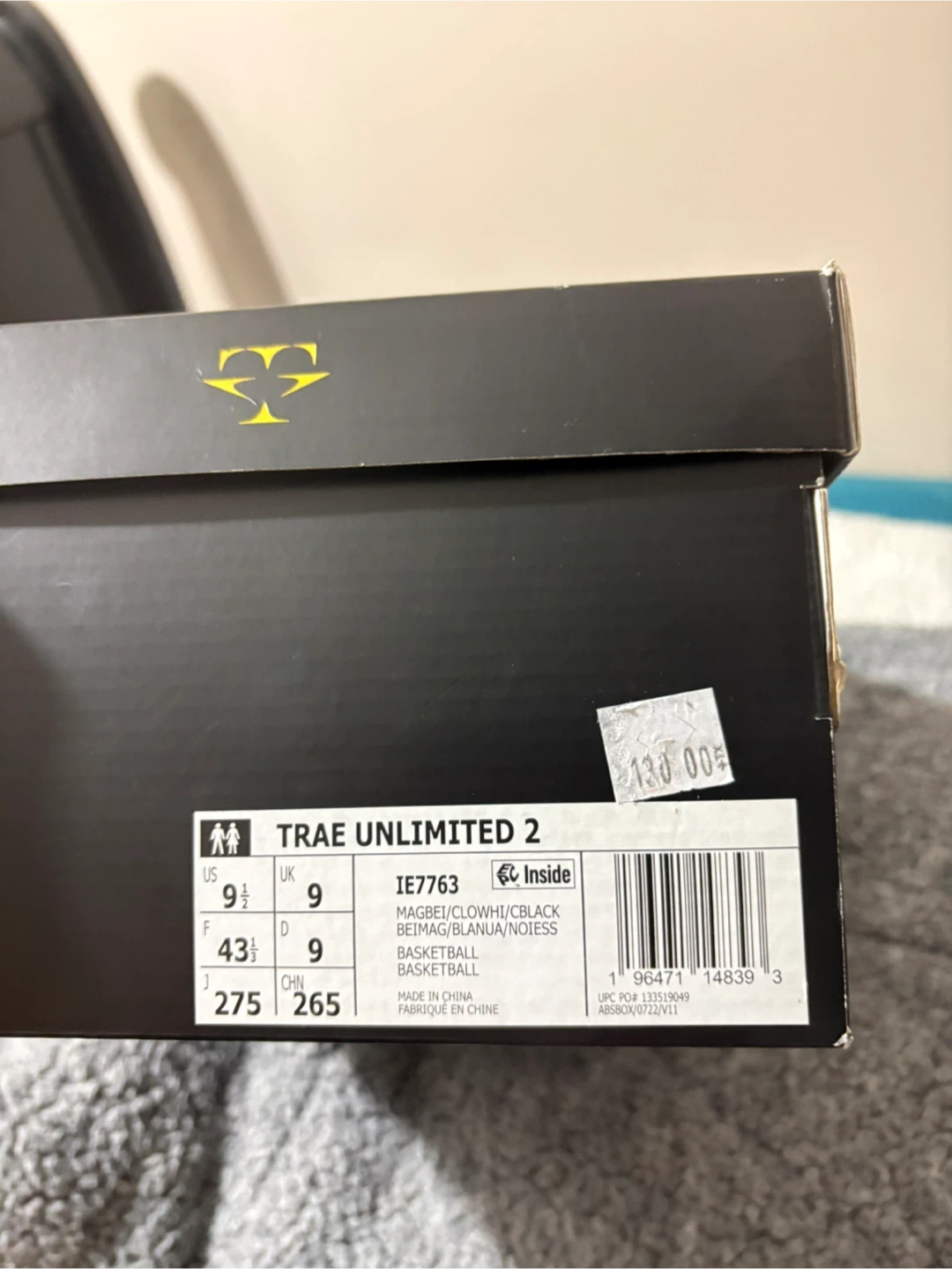 Size: 9.5 Men “Adidas Trae Unlimited 2” - photo 4