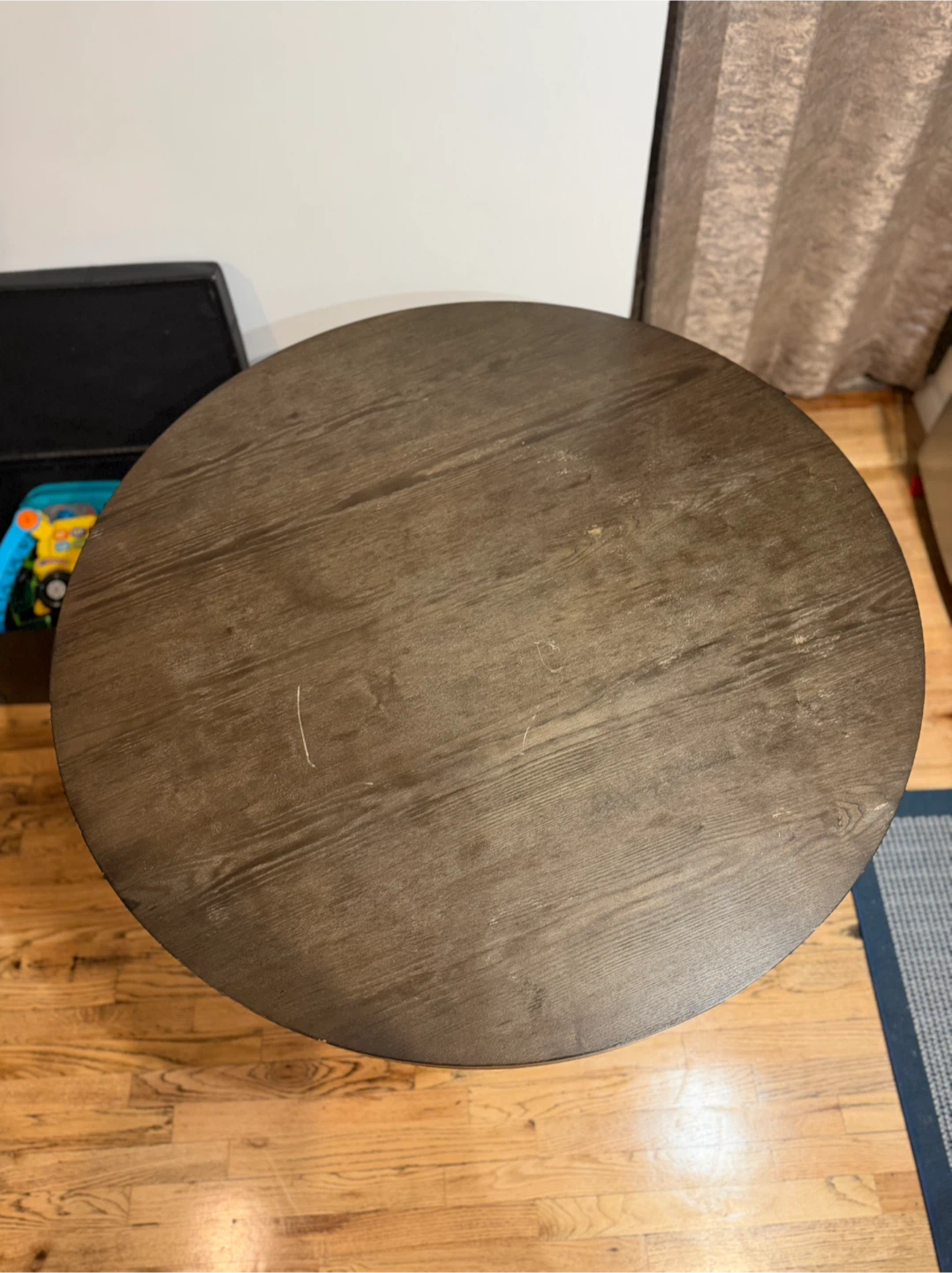 Round Wood Dining Table 42”inch diameter - photo 4