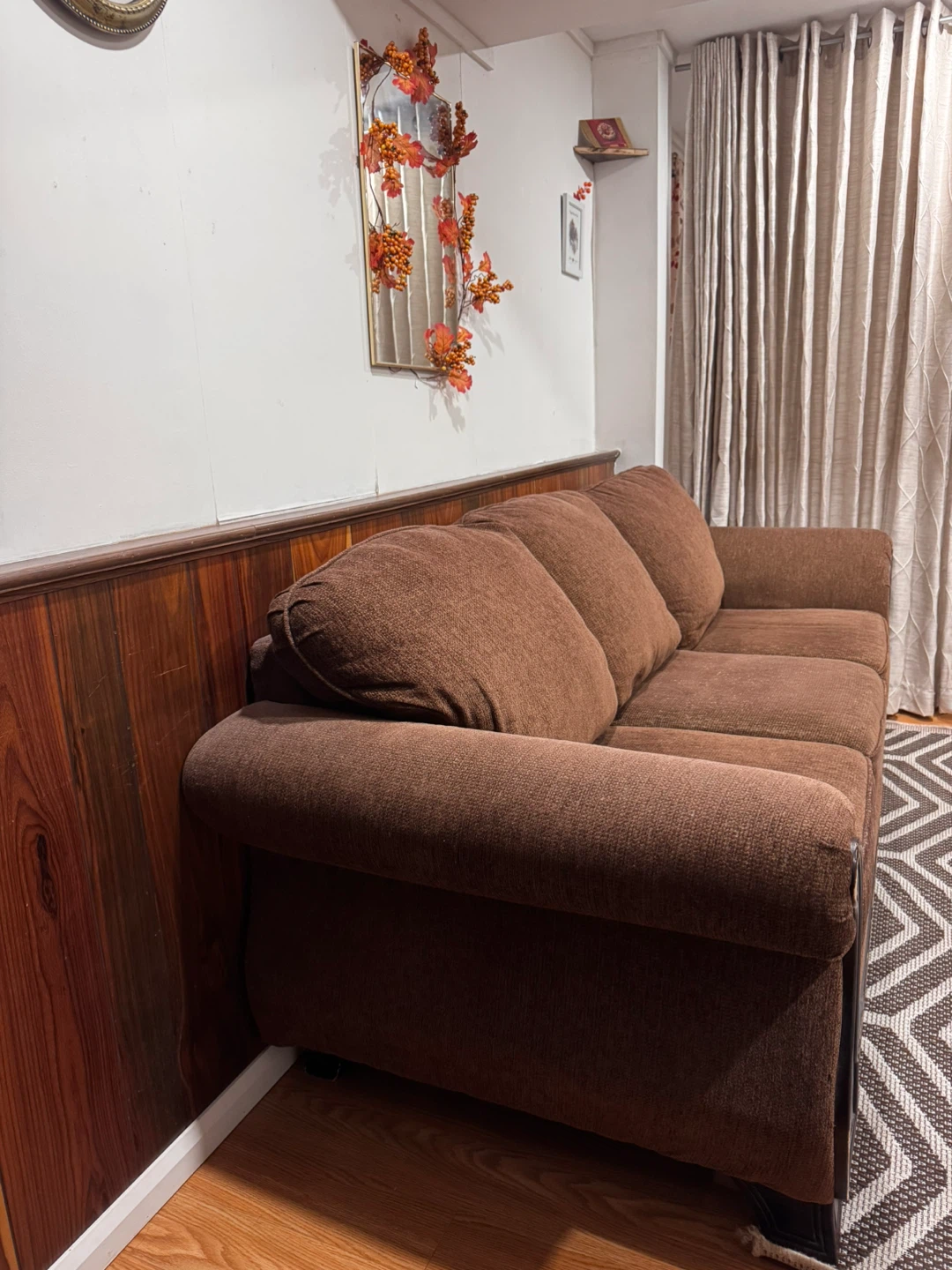 Free sofa- Solid Wood 3-Seater-pickup only