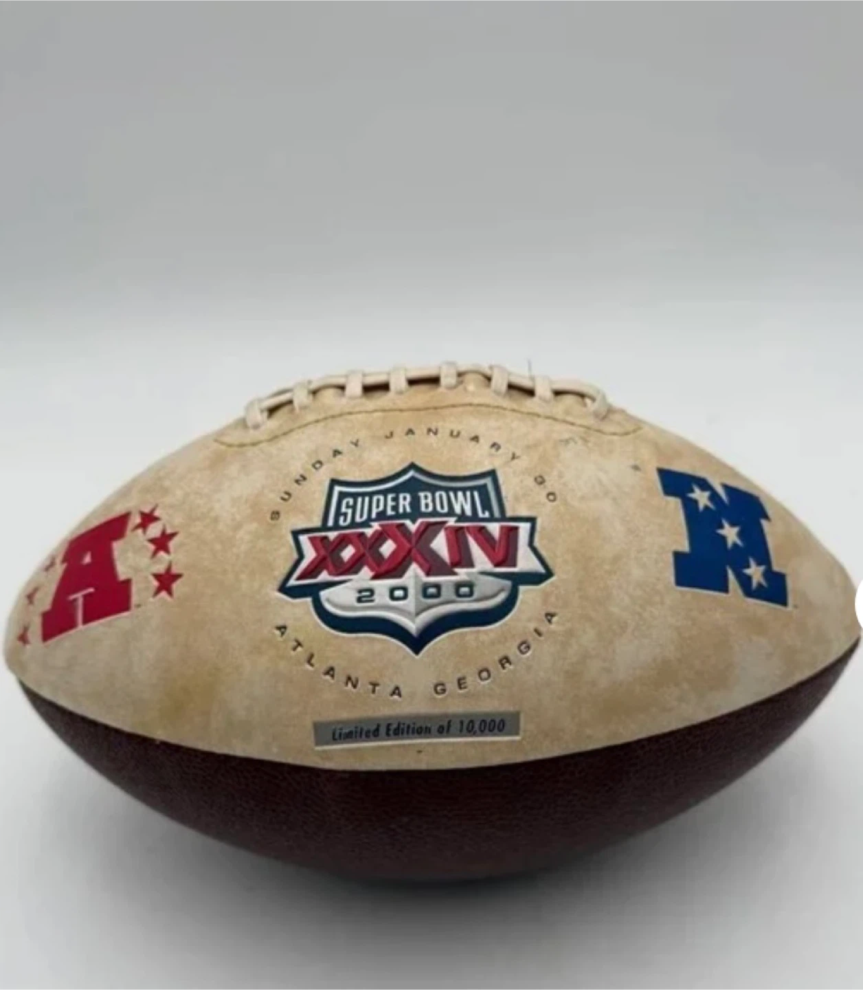 Super Bowl 2000 Limited Edition Football