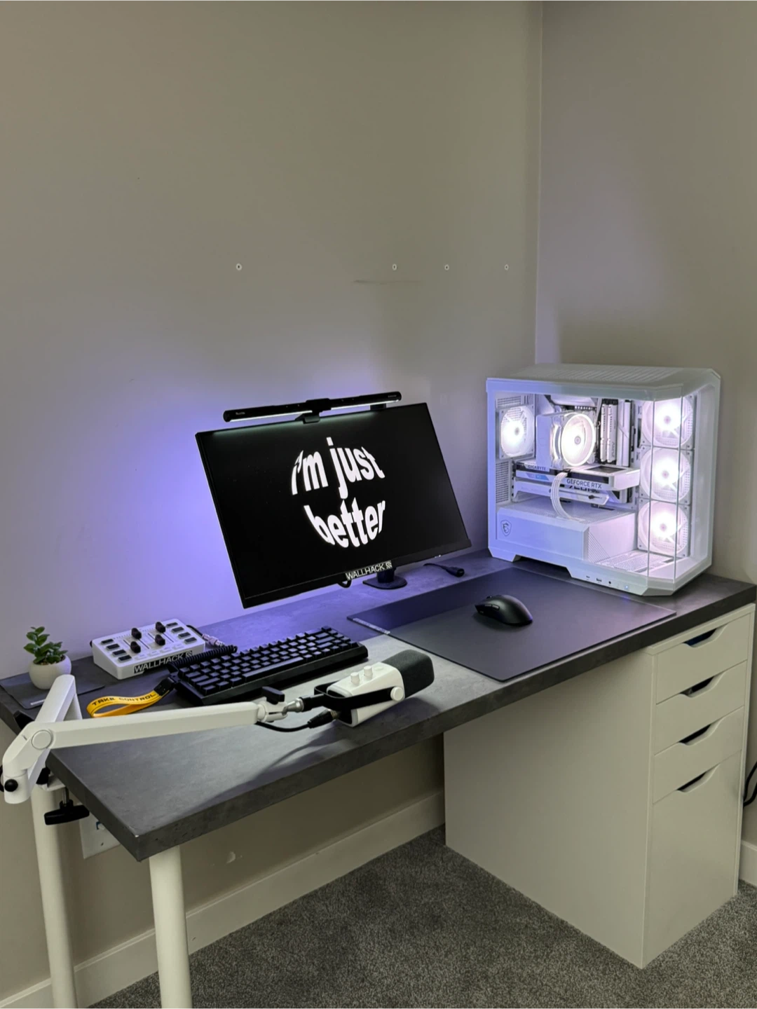 Full Gaming Setup + Racing Simulator - Valued At Over $4’000