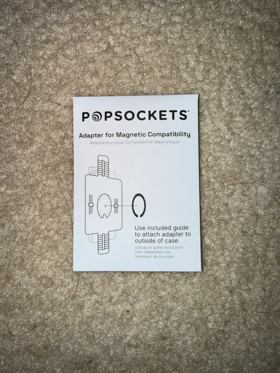 PopSockets Adapter for Magnetic Compatibility - Black