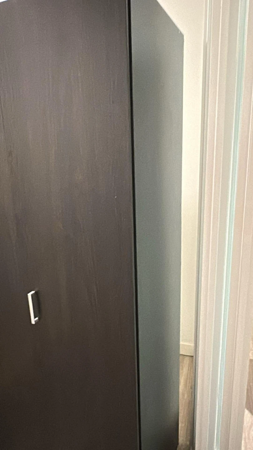 Dark Wood 3-Door Wardrobe - photo 5