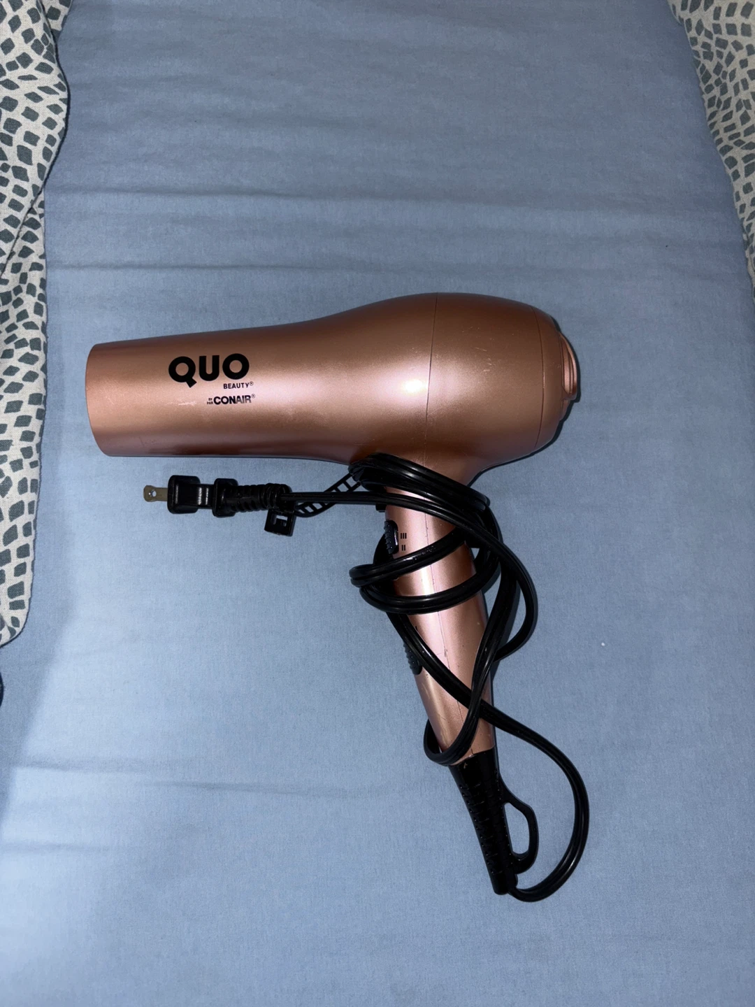 QUO Beauty by Conair Rose Gold Hair Dryer