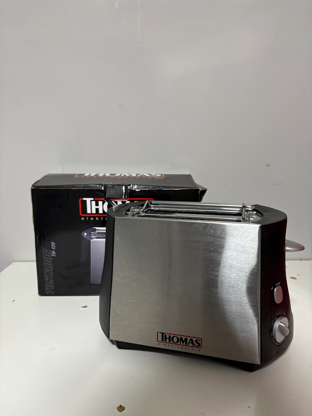 Thomas Stainless Steel 2-Slice Toaster
