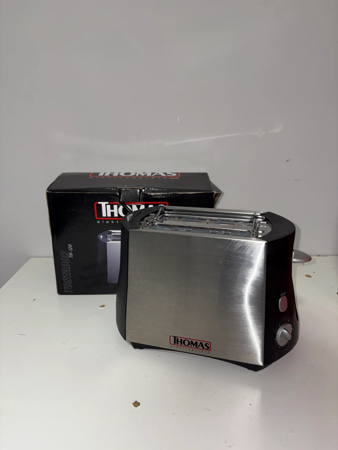 Thomas Stainless Steel 2-Slice Toaster - photo 2