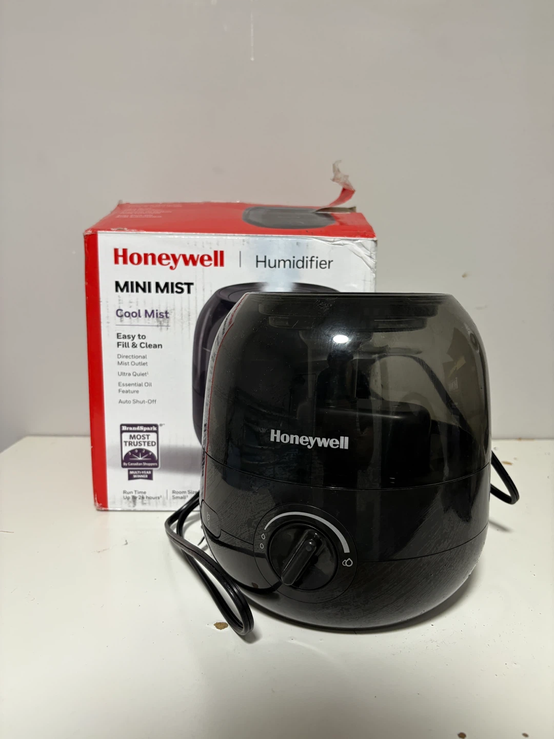 Honeywell Mini Mist Cool Mist Humidifier - Black
