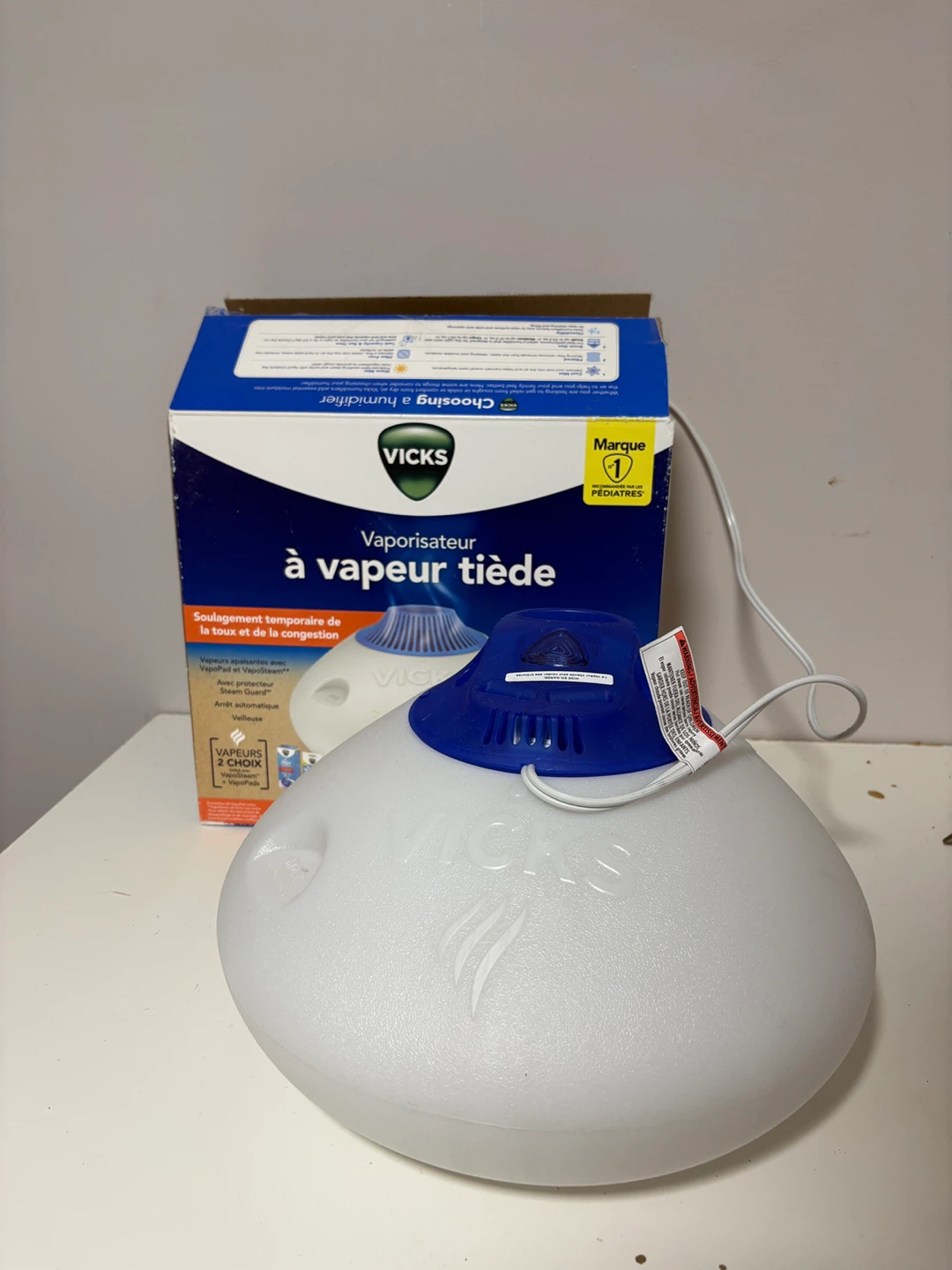 Vicks Warm Steam Humidifier Vaporizer