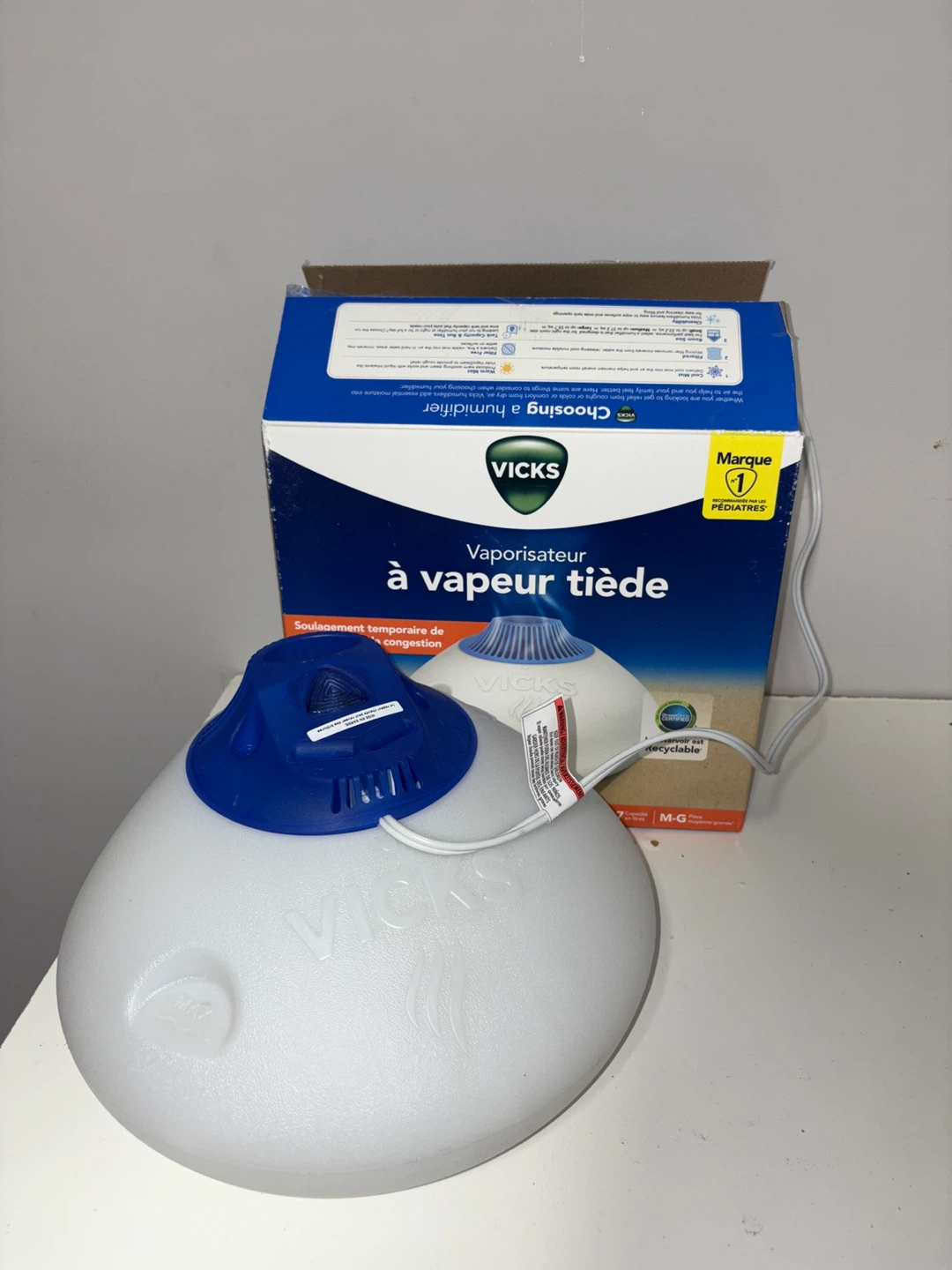 Vicks Warm Steam Humidifier Vaporizer - photo 4
