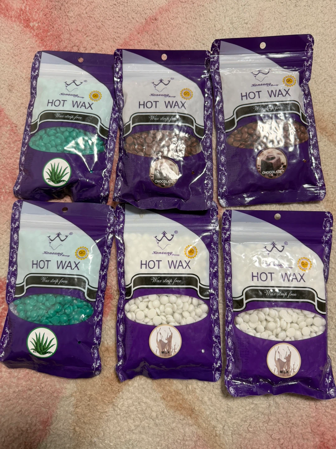Hot Wax Beads - Assorted Scents & Colours